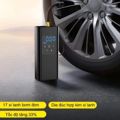 Máy Bơm Hơi Không Dây TYZONG PRO Bơm Nhanh, Dùng Cho Xe Máy, Ô Tô, Xe Đạp Điện, Đồ Bơm Hơi