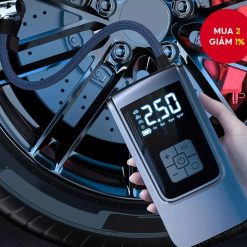 Máy Bơm Hơi Lốp Xe Hơi Di Động 150 PSI – Bơm Tức Thì Cho Ô Tô, Xe Máy, Xe Đạp