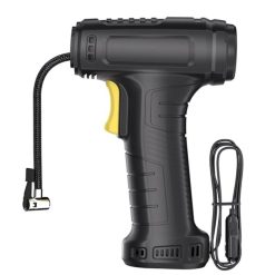 Máy Bơm Hơi Xe Ô Tô SUITU ST-5007 Mini, Cầm Tay, Tự Ngắt, Pin Sạc Đa Năng