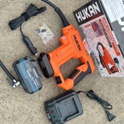 Máy Bơm Lốp Hukan G1 – BP2201M Bơm Xe Đa Năng 120PSI Tương Thích Chân Pin Phổ Thông M21