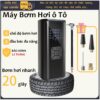 Máy Bơm Lốp Không Dây Cầm Tay Cao Cấp – Màn Hình Hiển Thị Kép, Động Cơ Đức, Bơm Nhanh, Tự Ngắt Khi Đủ Áp Suất