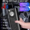 Máy Bơm Lốp Mini Dùng Pin Sạc Cao Cấp Viet Depot – Gọn Nhẹ, Đa Năng Cho Ô Tô, Xe Máy, Xe Đạp, Bóng Đá