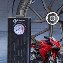 Máy Bơm Lốp Mini Dùng Pin Sạc Cao Cấp Viet Depot – Gọn Nhẹ, Đa Năng Cho Ô Tô, Xe Máy, Xe Đạp, Bóng Đá