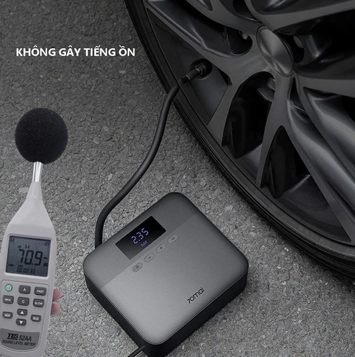 Máy Bơm Lốp Ô Tô Mini Tự Động 70mai Midrive TP03 Bơm Nhanh, Ổn Định, Nhỏ Gọn – Bảo Hành 6 Tháng