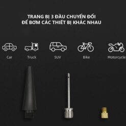 Máy Bơm Lốp Ô Tô Mini Tự Động 70mai Midrive TP03 Bơm Nhanh, Ổn Định, Nhỏ Gọn – Bảo Hành 6 Tháng