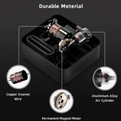 Máy Bơm Lốp Ô Tô Mini Tự Động 70mai Midrive TP03 Bơm Nhanh, Ổn Định, Nhỏ Gọn – Bảo Hành 6 Tháng