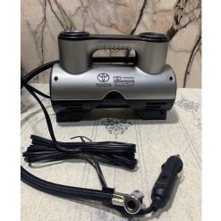Máy Bơm Lốp Ô Tô Toyota Chính Hãng 12V, Công Suất Cao, Tích Hợp Đồng Hồ Điện Tử Tự Ngắt