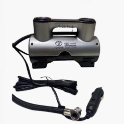 Máy Bơm Lốp Ô Tô Toyota Chính Hãng 12V, Công Suất Cao, Tích Hợp Đồng Hồ Điện Tử Tự Ngắt