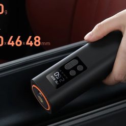 Máy Bơm Lốp Ô Tô Tự Động Baseus, Máy Nén Khí Mini Di Động Dùng Cho Xe Hơi, Xe Máy, Xe Đạp