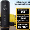 Máy Bơm Lốp Ô Tô, Xe Máy, Xe Đạp Tự Động Deli 120W Bảo Hành 12 Tháng