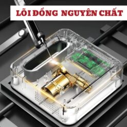 Máy Bơm Lốp Xe Ô Tô Điện Tử TOYOTA – Bơm Thông Minh, Tự Ngắt, Màn Hình LCD Cao Cấp