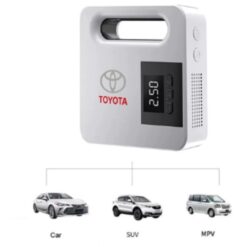 Máy Bơm Lốp Xe Ô Tô Điện Tử TOYOTA – Bơm Thông Minh, Tự Ngắt, Màn Hình LCD Cao Cấp