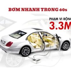 Máy Bơm Lốp Xe Ô Tô Điện Tử TOYOTA – Bơm Thông Minh, Tự Ngắt, Màn Hình LCD Cao Cấp