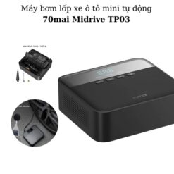 Máy bơm lốp xe ô tô mini tự động 70mai Midrive TP03 – Nhỏ gọn, mạnh mẽ, tiện lợi mọi lúc