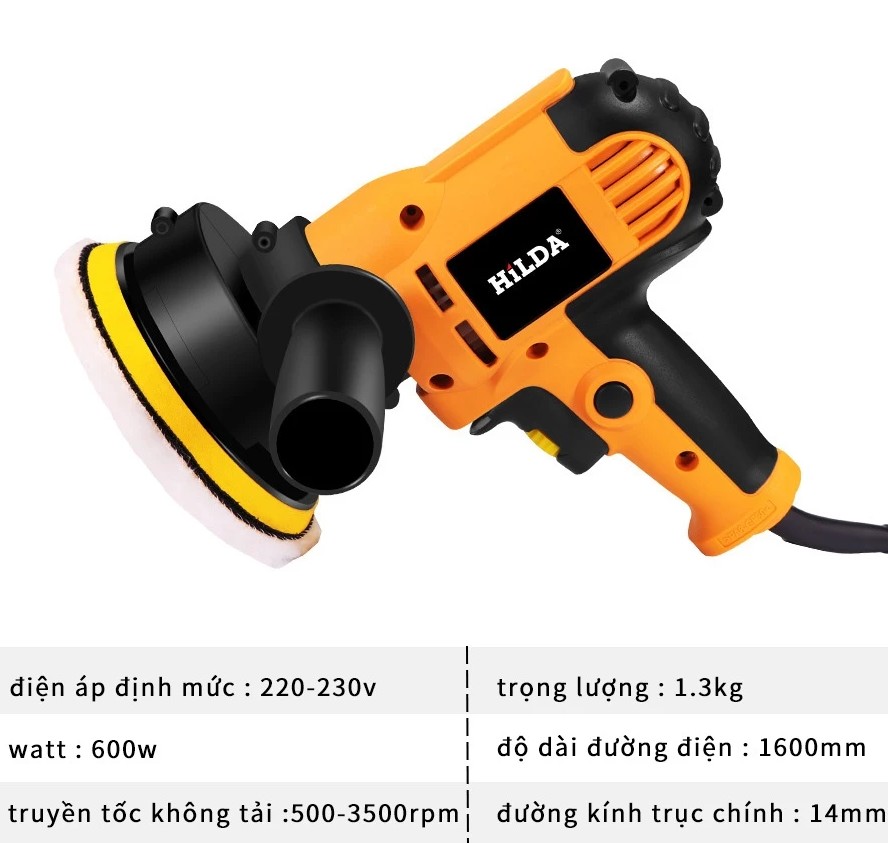 Máy Đánh Bóng Xe Ô Tô Bằng Điện – Máy Đánh Bóng Cầm Tay Tự Chăm Sóc Xe SJ0098