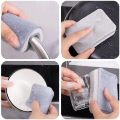 Miếng Bọt Biển Chà Tẩy Ố Kính, Đánh Bóng Xe Hơi, Lau Chùi Vết Bẩn