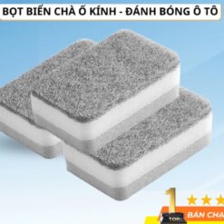 Miếng Bọt Biển Chà Tẩy Ố Kính, Đánh Bóng Xe Hơi, Lau Chùi Vết Bẩn