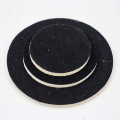 Miếng Pad Nỉ Đánh Bóng Kính & Inox Tự Dính – Size 4, 5, 7 Inch (Đen-Trắng hoặc Trắng-Trắng)