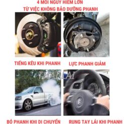 Mỡ Bò Tra Ắc Phanh Và Ty Cupen Chuyên Dụng 10g Brake TRC – Chịu Nhiệt Cao, Bảo Vệ Hệ Thống Phanh