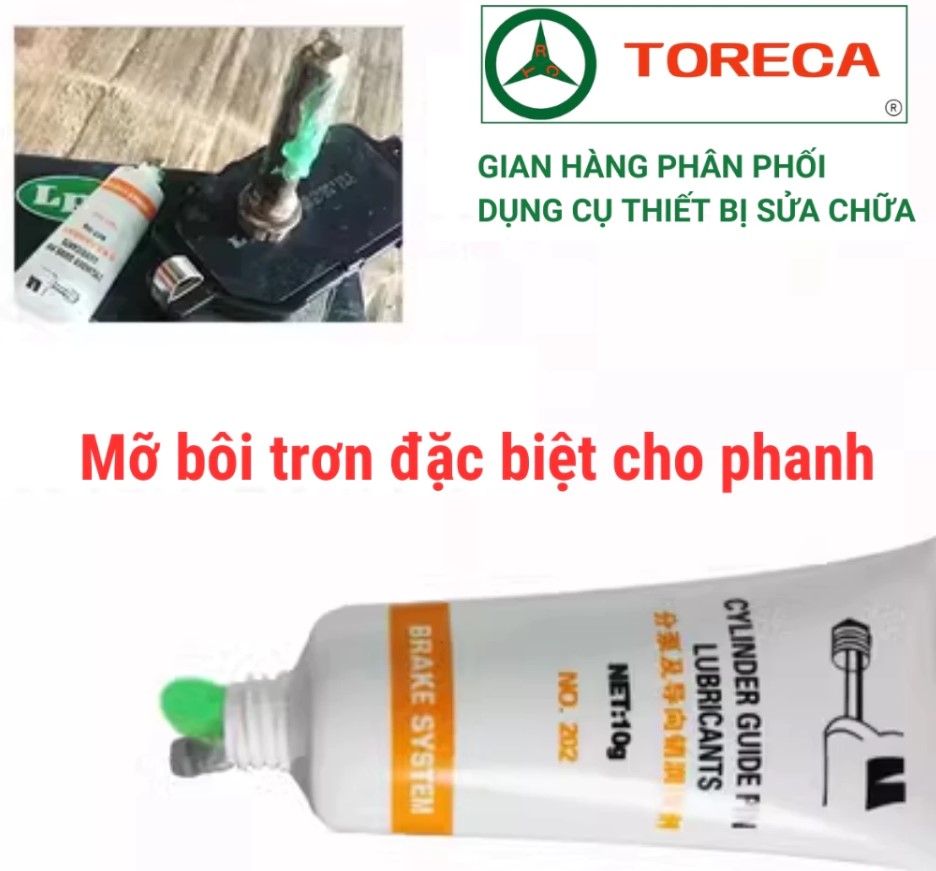 Mỡ Bò Tra Ắc Phanh Và Ty Cupen Chuyên Dụng 10g Brake TRC – Chịu Nhiệt Cao, Bảo Vệ Hệ Thống Phanh