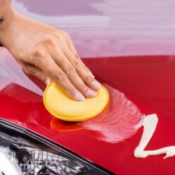 Mút Xốp, Bọt Biển Đánh Bóng Sơn Xe Ô Tô, Xe Máy Cao Cấp Hình Tròn, Đường Kính 10cm