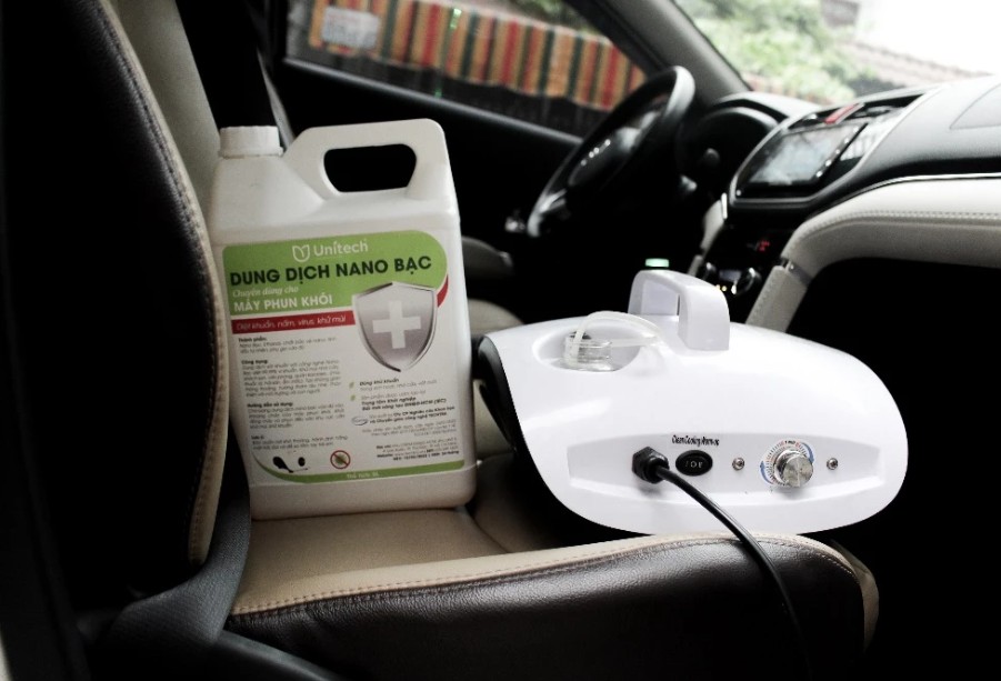 Nano Bạc Tạo Khói Khử Khuẩn Unitech – Giải pháp khử mùi, diệt khuẩn toàn diện cho ô tô, nhà cửa