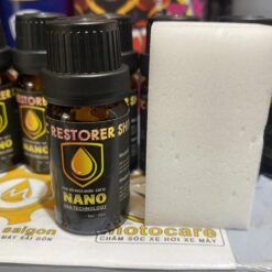 Nano Plastic Restorer 10ml – Phục Hồi & Dưỡng Nhựa Nhám Đen Cho Mọi Dòng Xe