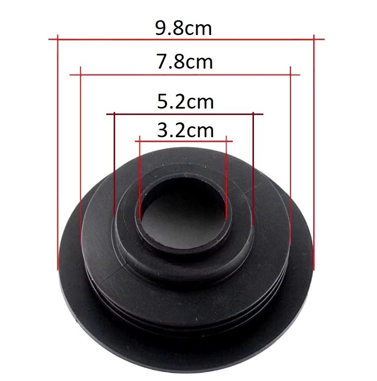 Nắp Cao Su Chống Bụi Cho Đèn Pha Ô Tô – Xe Hơi, Phụ Kiện Bảo Vệ Bóng Đèn (1 Cái)