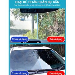 Nước Pha Rửa Kính Ô Tô Chuyên Dụng Đậm Đặc BUG WASH 1L – Pha Được 100 Lít Nước Rửa Kính