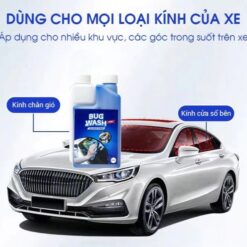 Nước Pha Rửa Kính Ô Tô Chuyên Dụng Đậm Đặc BUG WASH 1L – Pha Được 100 Lít Nước Rửa Kính