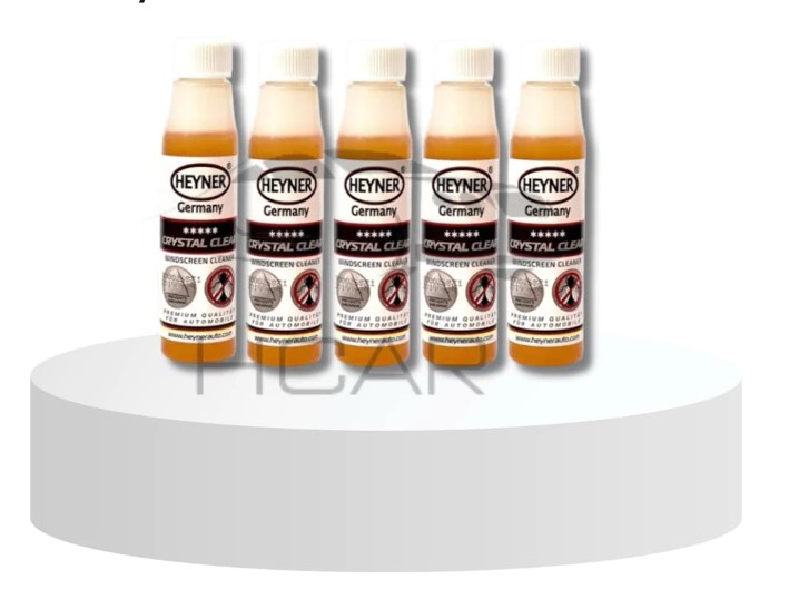 Nước Rửa Kính Đậm Đặc Crystal Clear Heyner Đức, Làm Sạch Sâu, Ngăn Mờ, Cho Tầm Nhìn Trong Suốt