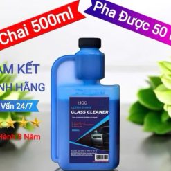 Nước Rửa Kính Lái Ô Tô Glass Cleaner 500ml Chống Bám Nước, An Toàn Cho Mọi Hành Trình