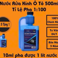 Nước Rửa Kính Lái Ô Tô Glass Cleaner 500ml Chống Bám Nước, An Toàn Cho Mọi Hành Trình