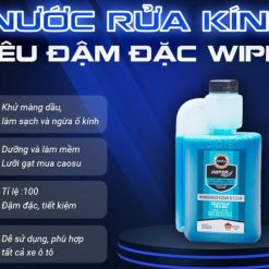 Nước Rửa Kính Lái Ô Tô WIPER Làm Sạch, Khô Kính Tức Thì, Dưỡng Lưỡi Gạt Mưa