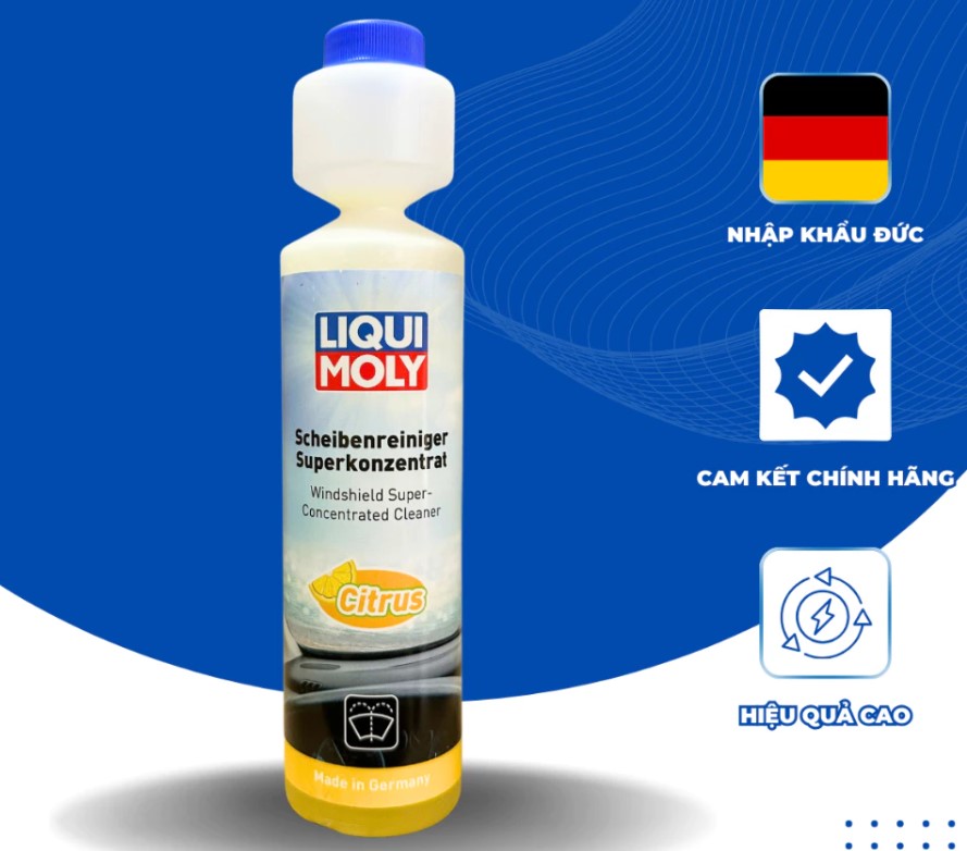 Nước Rửa Kính Lái Xe Ô tô Đậm Đặc Liqui Moly Tỷ Lệ 1:100 – Nhập Khẩu Chính Hãng Từ Đức