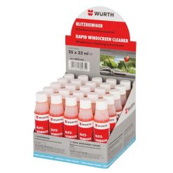 Nước Rửa Kính Lái Xe Ô Tô Đậm Đặc WURTH Rapid Windshield Cleaner 32ml Nhập Khẩu Chính Hãng