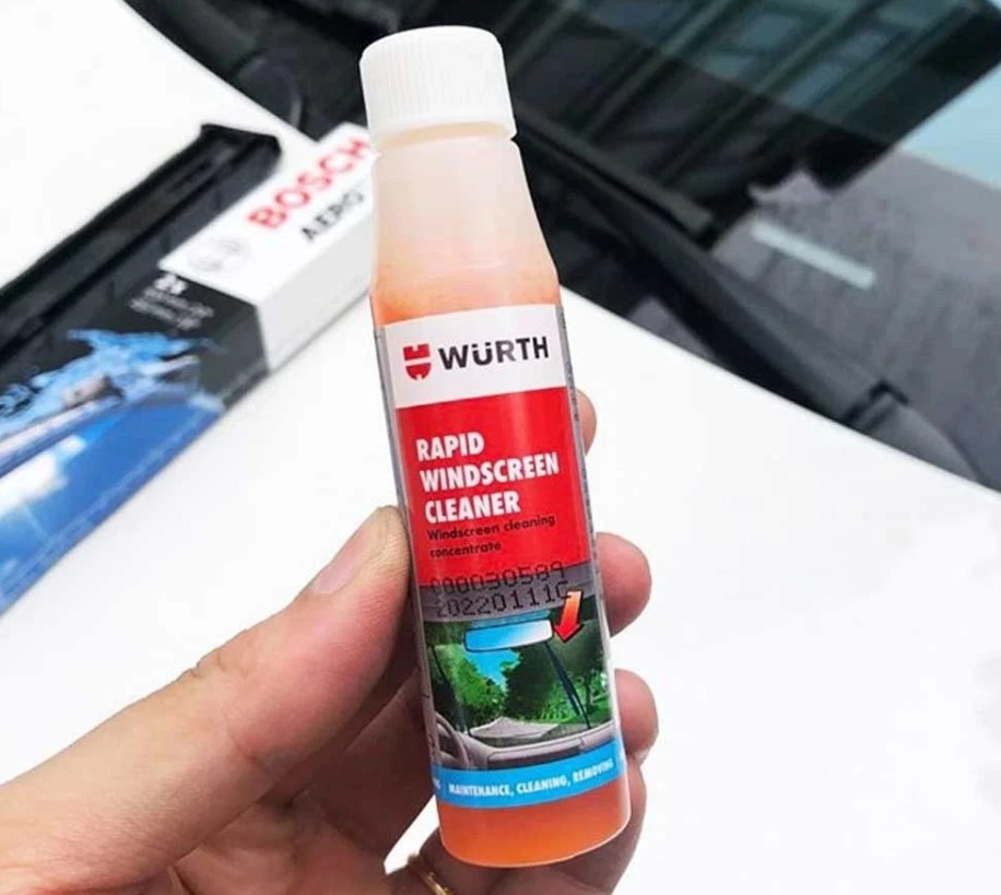 Nước Rửa Kính Lái Xe Ô Tô Đậm Đặc WURTH Rapid Windshield Cleaner Chai 32ml