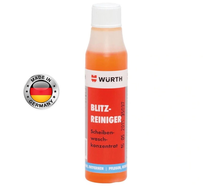 Nước Rửa Kính Lái Xe Ô Tô Đậm Đặc WURTH Rapid Windshield Cleaner Chai 32ml