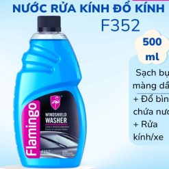 Nước Rửa Kính Nước Đổ Kính Xe Ô Tô Flamingo Tăng Tuổi Thọ Của Kính Gạt Mưa Xe