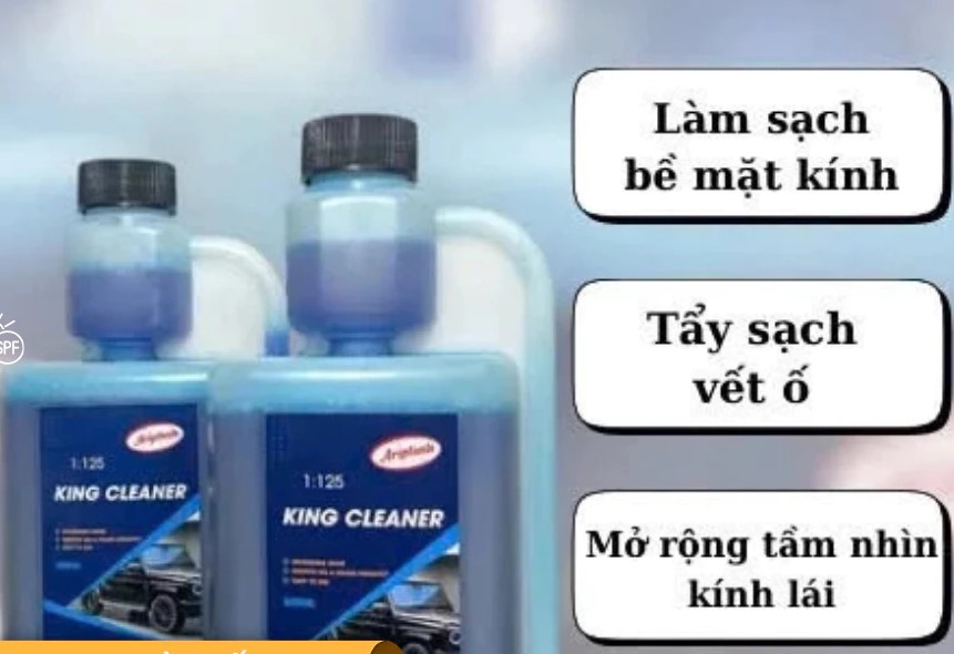 Nước Rửa Kính Ô Tô Ariplush Đậm Đặc Tỷ Lệ Pha 1:125, Kính Xe Sáng Bóng, Dưỡng Mềm Cần Gạt