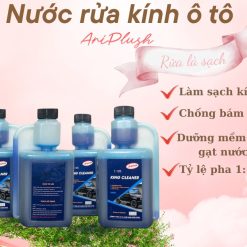 Nước Rửa Kính Ô Tô Ariplush Đậm Đặc Tỷ Lệ Pha 1:125, Kính Xe Sáng Bóng, Dưỡng Mềm Cần Gạt