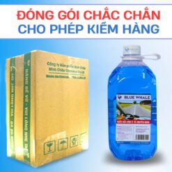Nước Rửa Kính Ô Tô BlueWhale Đổ Trực Tiếp – Làm Sạch Tức Thì, Tạo Hiệu Ứng Lá Sen Chống Bám Nước