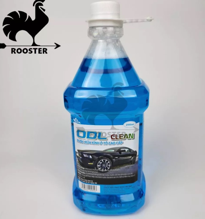 Nước Rửa Kính Ô Tô Can 2.5L Dung Dịch Làm Sạch Kính Xe Hơi Công Nghệ Cao