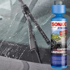 Nước Rửa Kính Ô Tô Cao Cấp SONAX Xtreme ClearView – Làm Sạch Nano, Bảo Vệ Kính Xe & Cao Su Gạt (250ml)