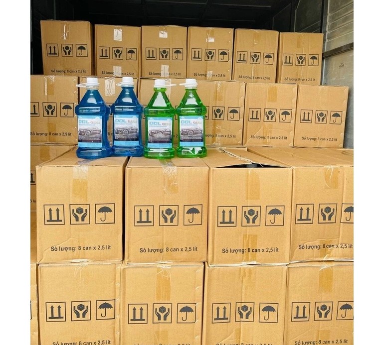Nước rửa kính ô tô chính hãng ODL Clean, Dùng trực tiếp, không đóng cặn,Phù hợp mọi loại xe