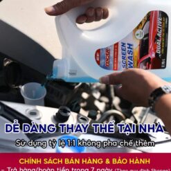 Nước rửa kính ô tô chuyên dụng FOCAR làm sạch cực sâu chống đóng cặn chống mờ kính xe