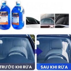 Nước Rửa Kính Ô Tô Chuyên Dụng SHINY CLEAN Đổ Trực Tiếp, Không Cần Pha, Làm Sạch Bảo Vệ Kính