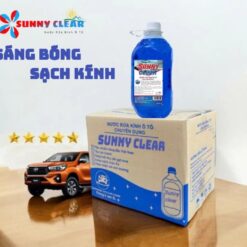 Nước Rửa Kính Ô Tô Chuyên Dụng Sunny Clear 2 Lít, Phù Hợp Với Mọi Loại Xe, Tiết Kiệm Chi Phí