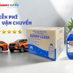 Nước Rửa Kính Ô Tô Chuyên Dụng Sunny Clear 2 Lít, Phù Hợp Với Mọi Loại Xe, Tiết Kiệm Chi Phí