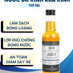 Nước Rửa Kính Ô Tô Đậm Đặc 9118 Xóa Màng Dầu, Không Đọng Vệt, Bảo Vệ Kính, Cần Gạt